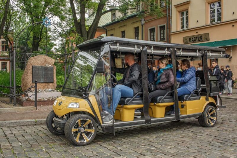 Krakow: Old Town - Kazimierz - Ghetto by Electric Golf Cart - Key Points