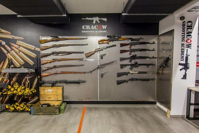 Krakow: Shooting range with Private Transport - The Itinerary in Detail