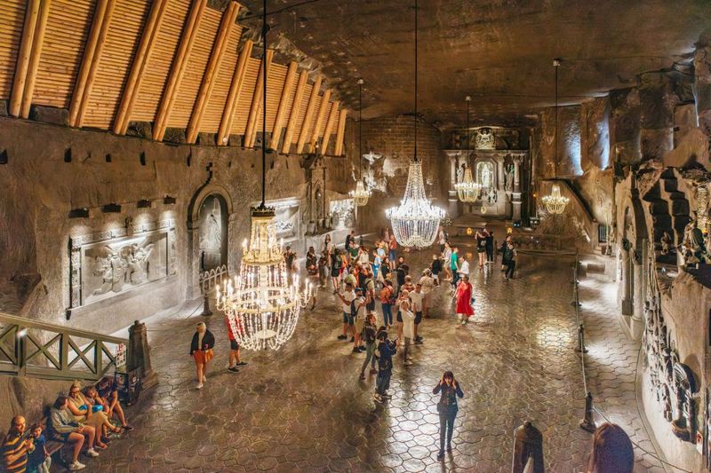 Krakow: Wieliczka Salt Mine Tour with Entry Ticket - The Guided Tour Underground: Chapels, Chambers, and Salt Art