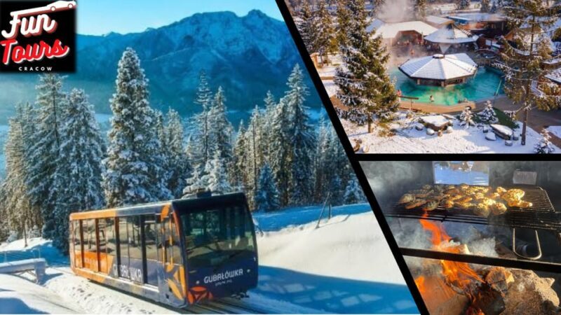 KRAKOW ZAKOPANE TOUR CABLE CAR THERMAL BATHS & HOTEL PICKUP - Key Points