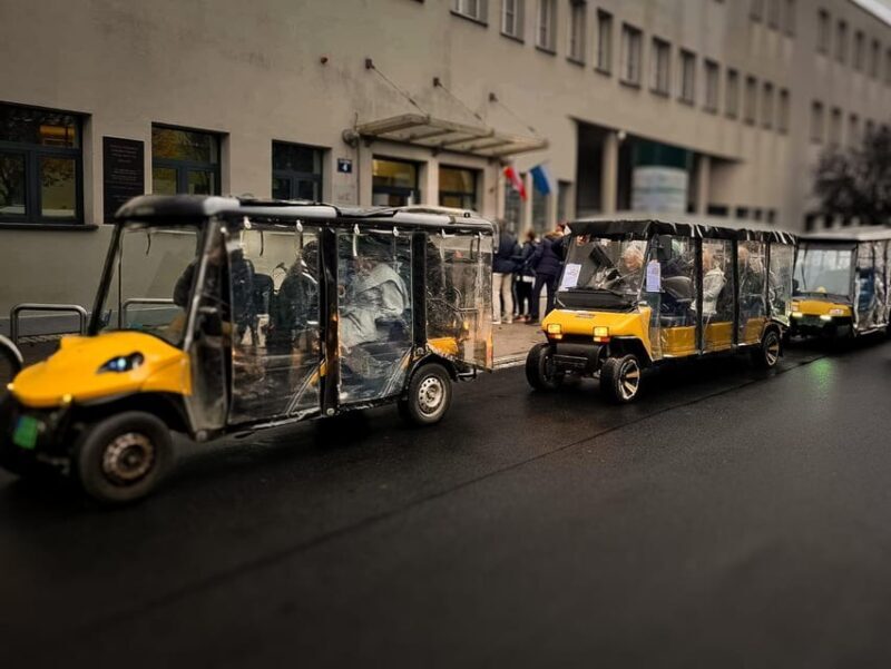 Krakow's Kazimierz by Golf Cart & Schindler's Factory Tour - An Introduction to the Tour