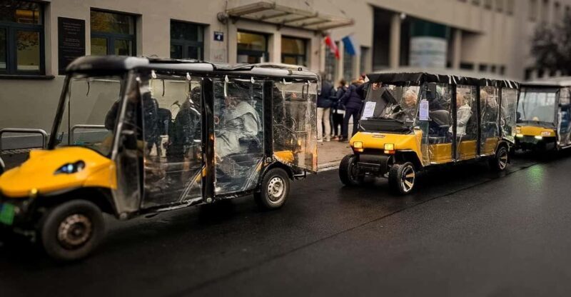 Krakow's Kazimierz by Golf Cart & Schindler's Factory Tour - Exploring Kazimierz on a Golf Cart