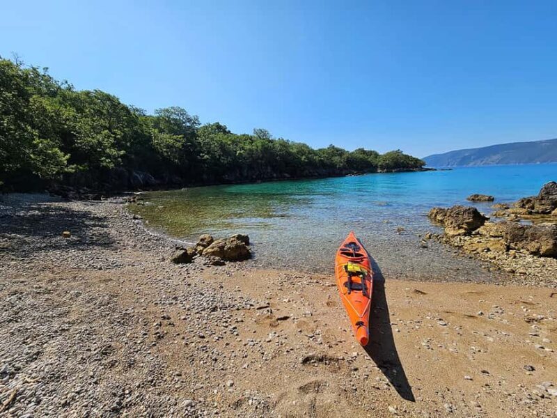 Krk Island: avlena bay guided Kayak tour with snorkeling - Key Points
