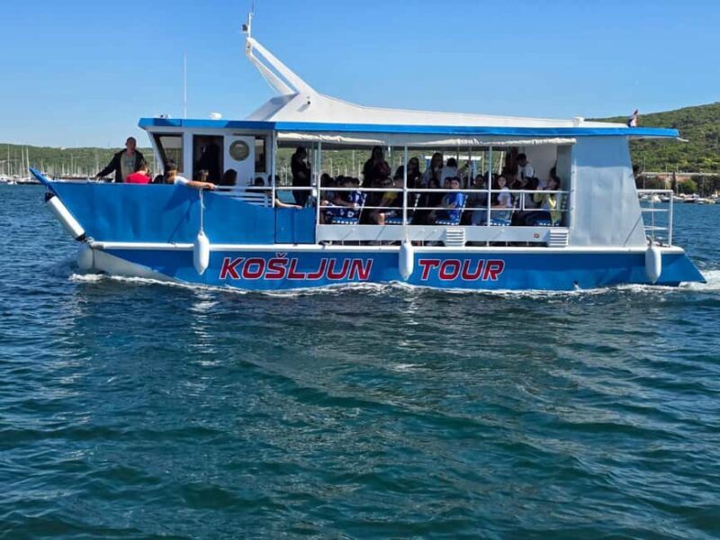 Krk: Koljun Island Boat Tour with Monastery Visit - Key Points