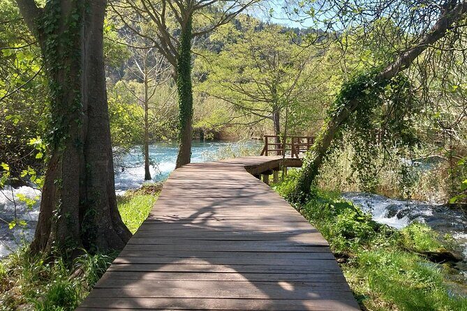 Krka Waterfalls & Skradin AFTERNOON Tour - TICKET INCLUDED - The Downside: Vintage Boat and Slow Pace