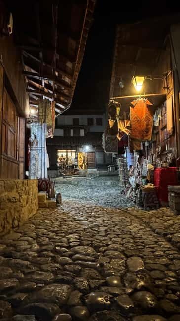 Kruja by Night: Castle & Bazar Tour from Durres/Golem - Transport & Group Size