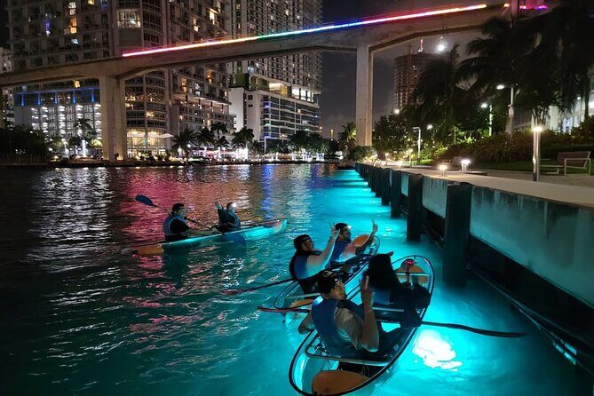 L.E.D. Light Kayak Miami City Lights - FAQ