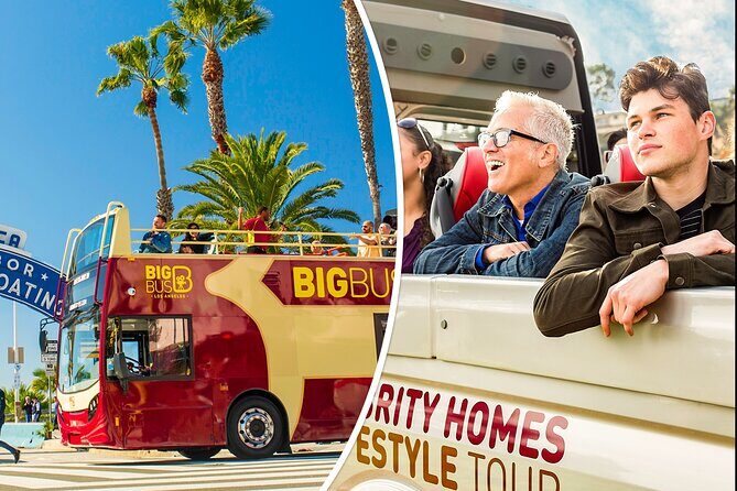 LA: Celebrity Homes and Lifestyle Tour and Hop-on Hop-off Tour - Key Points