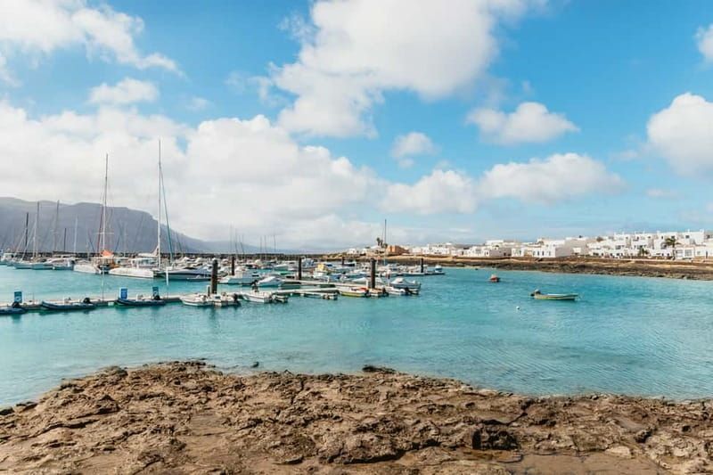 La Graciosa: Island Cruise with Lunch and Water Activities - French Beach: the swim, snorkel, and kayak highlight