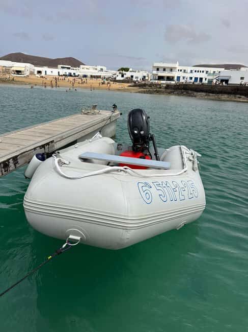 La Graciosa: rent your zodiac without a license! - The Practicalities