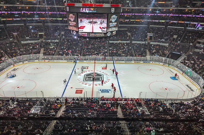 LA Kings Ice Hockey Game Ticket at Crypto Arena - The Atmosphere and Crowd