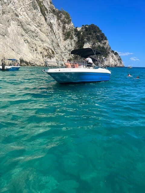 Laganas: Myzithres sunset experience with VIP speedboat - Key Points