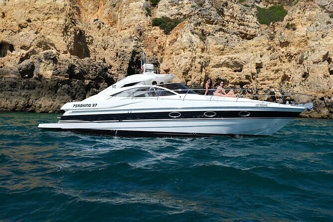 Lagos Algarve Luxury Yacht Experience the Pershing 37 - The Practicalities: Meeting Point, Duration, and Group Size