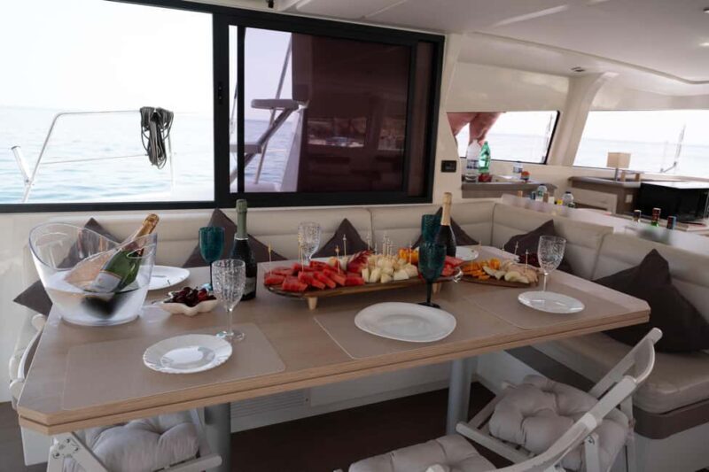 Lagos: Private Catamaran Cruise with Drinks and Snacks - Key Points