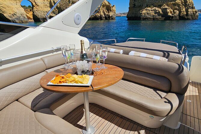 Lagos Private Evening Charter with Champagne, Drinks & Snacks - Key Points