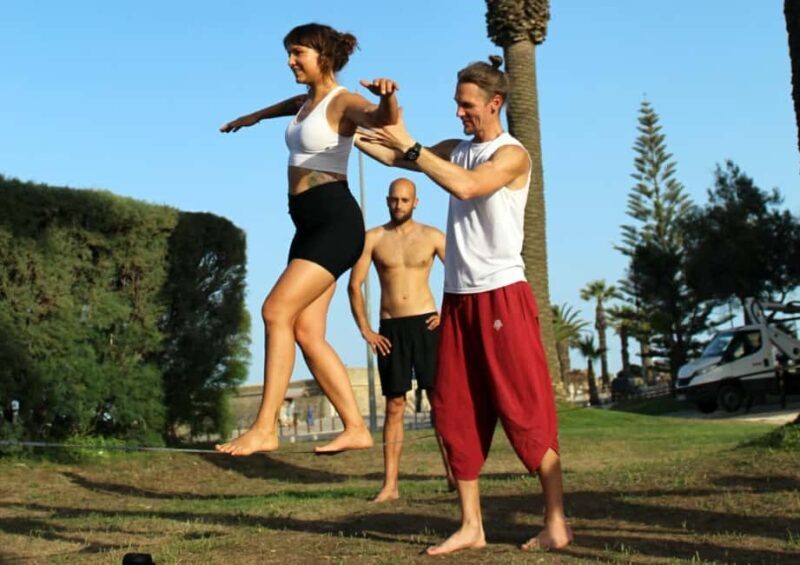 Lagos: Slacklining Made Easy | Yoga & Slacklining - In Summary
