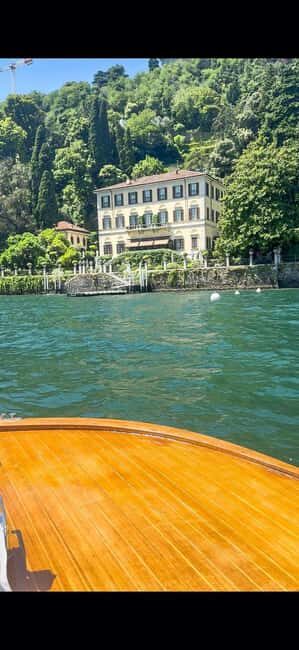 Lake Como: Classic Wooden Boat Cruise Shared Tour - Key Points