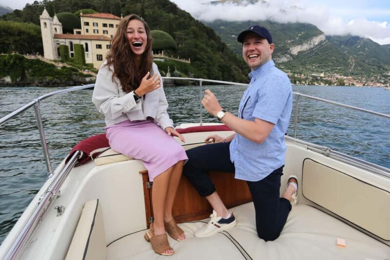 Lake Como: Proposal Boat Tour and professinal Photoshoot - Frequently Asked Questions