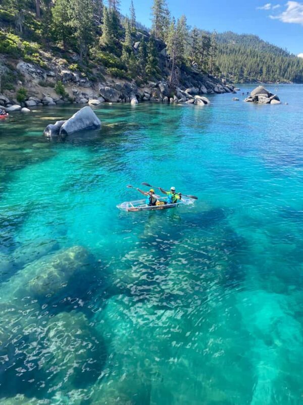Lake Tahoe: Clear Kayak Tour - Swimming, Jumping, and Thrilling Moments