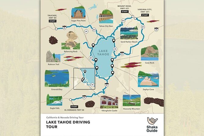 Lake Tahoe Self-Guided Audio Tour - FAQ