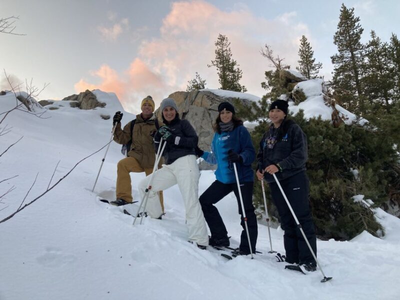 Lake Tahoe: Sunset Snowshoe Trek with Hot Drinks and Snacks - The Sum Up