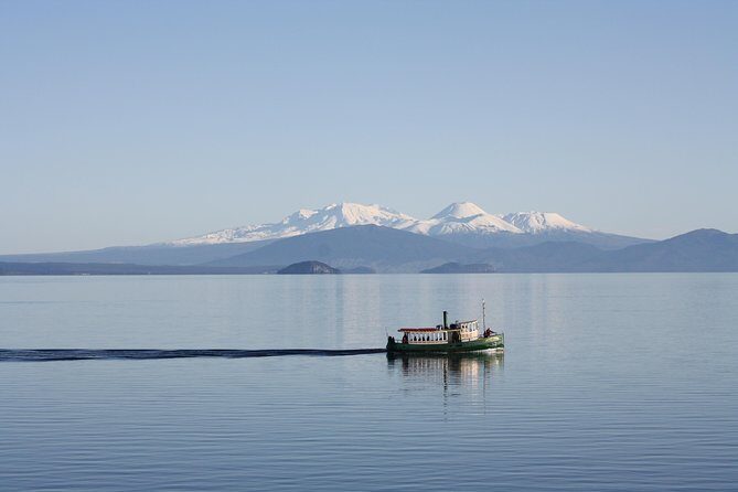 Lake Taup Mori Rock Carvings Scenic Cruise aboard Ernest Kemp - The Sum Up