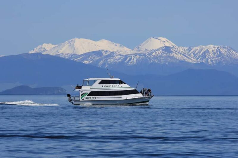Lake Taupo: 1.5-Hour Maori Rock Carvings 5:00 PM Cruise - Key Points