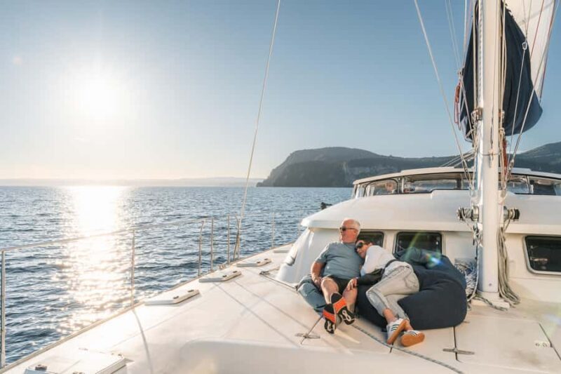 Lake Taupo: Luxury Sailing Catamaran to Mori Rock Carvings - Comfort and Convenience on Board