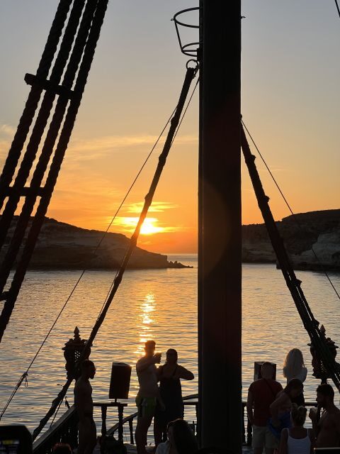 Lampedusa: Sunset Dolphin Sighting on a Pirate Ship - An In-Depth Look at the Experience