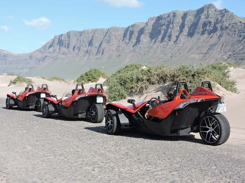 Lanzarote: 3-Hour Guided Polaris Slingshot Roadster Tour - Guides and Group Size