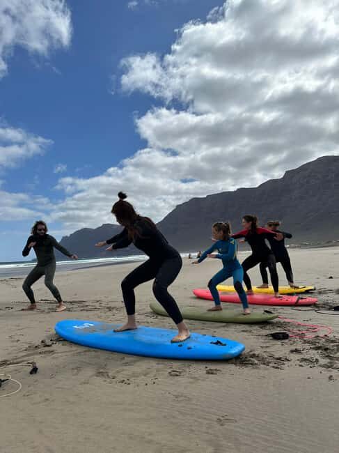 Lanzarote - Famara: Surf lessons for everyone, no matter your age or skill level - The Value of a 2-Hour Surf Lesson