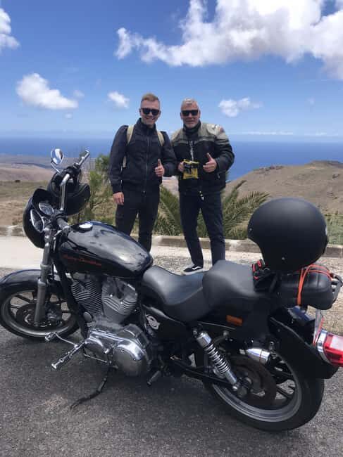 Lanzarote: geführte Motorradtour auf einer Harley-Davidson - Die wichtigsten Infos auf einen Blick
