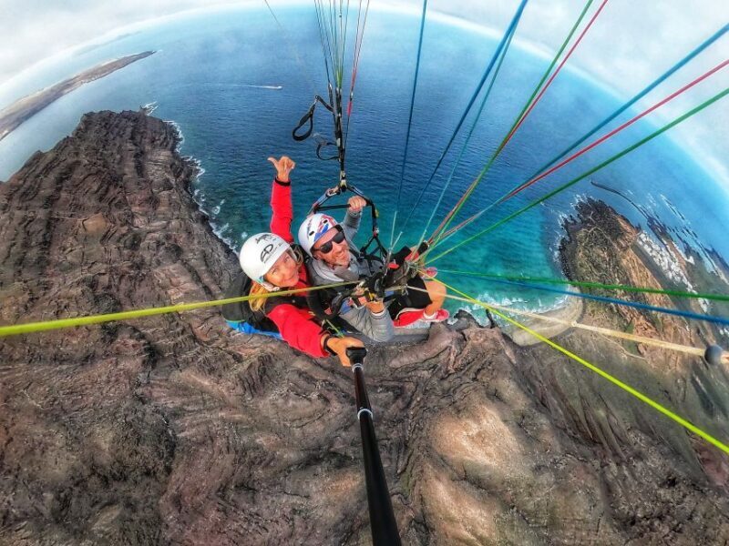 Lanzarote: Tandem Paragliding over Volcanoes & the Atlantic - Key Points