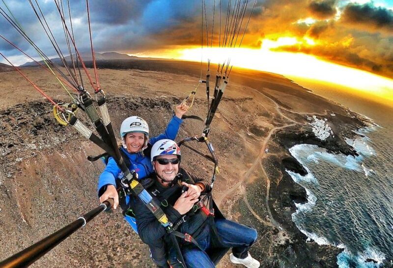 Lanzarote: Tandem Paragliding over Volcanoes & the Atlantic - The Review from Past Participants