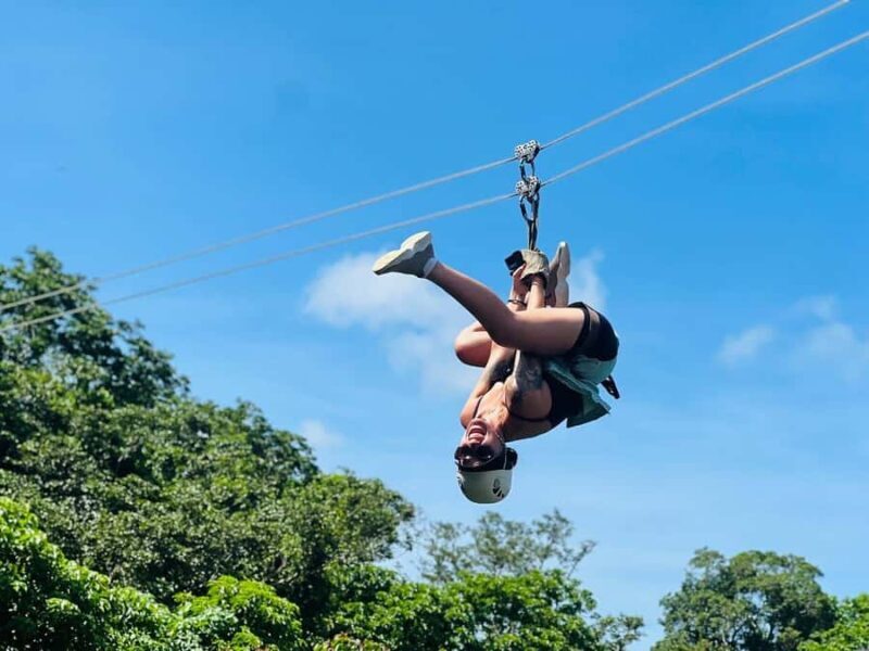 Largest Zipline & Cave Exploration from sigatoka coral coast - Key Points