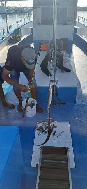 Larnaca: Private Fishing - Traditional Explorer N Vessel - The Food and Drinks