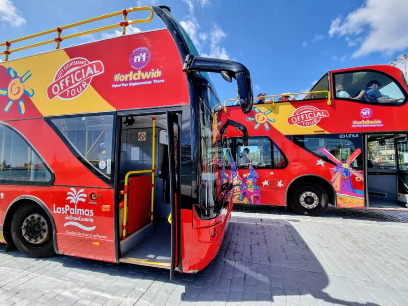Las Palmas: City Sightseeing Hop-On Hop-Off Bus Tour - Key Points