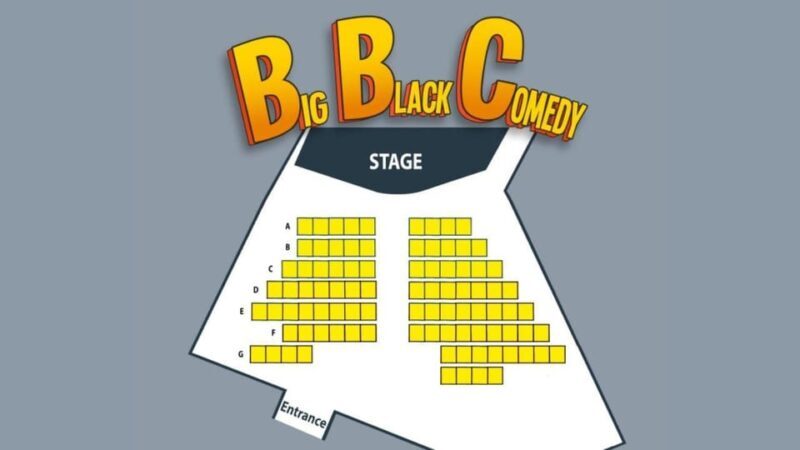 Las Vegas: Big Black Comedy Show with Drink - The Atmosphere