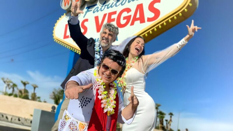 Las Vegas: Elvis Wedding with Las Vegas Sign Photos Included - What It’s All About: Elvis Wedding in Las Vegas