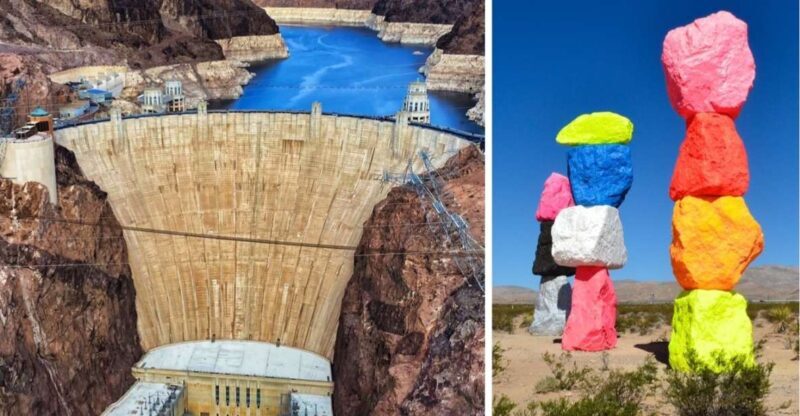 Las Vegas: Hoover Dam and Seven Magic Mountains Tour - Key Points