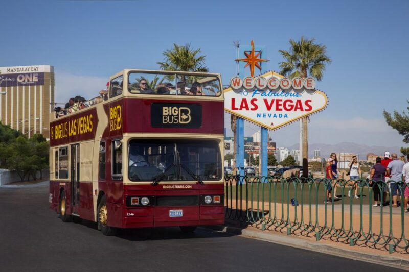 Las Vegas: Hop-on Hop-off Sightseeing Tour by Open-Top Bus - Key Points