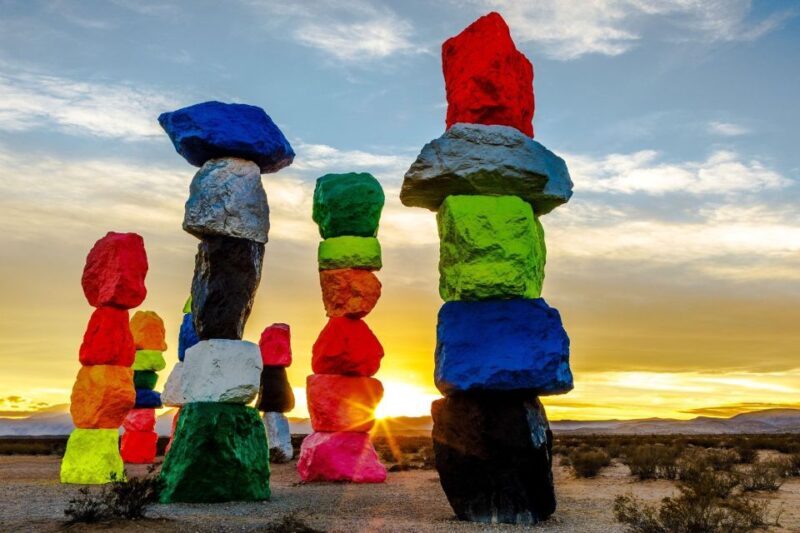 Las Vegas: Mojave Desert, 7 Magic Mountains, Vegas Sign Tour - What to Expect from the Tour