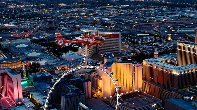 Las Vegas: Night Helicopter Flight over Las Vegas Strip - Smooth Flying and Pilot Personality: What Guests Keep Mentioning