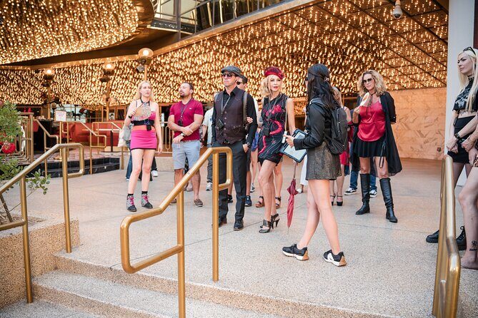 Las Vegas Night Tour Soiree-Burlesque, Cocktails, Keepsake Flask - Key Points