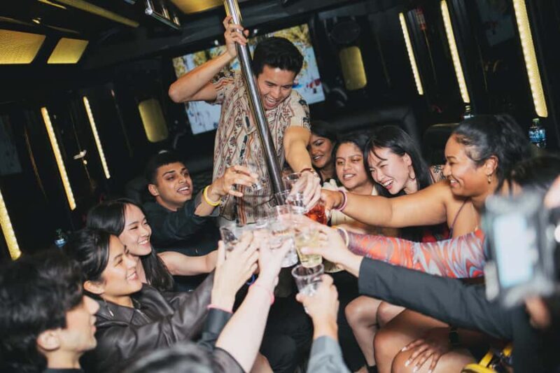 Las Vegas: Nightclub on Wheels Scenic Party Bus Experience - Key Points