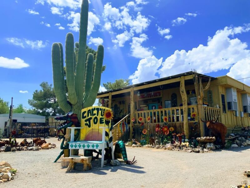 Las Vegas: Red Rock Canyon & Whimsical Cactus Joe's + Lunch - The Whimsical World of Cactus Joes at Blue Diamond