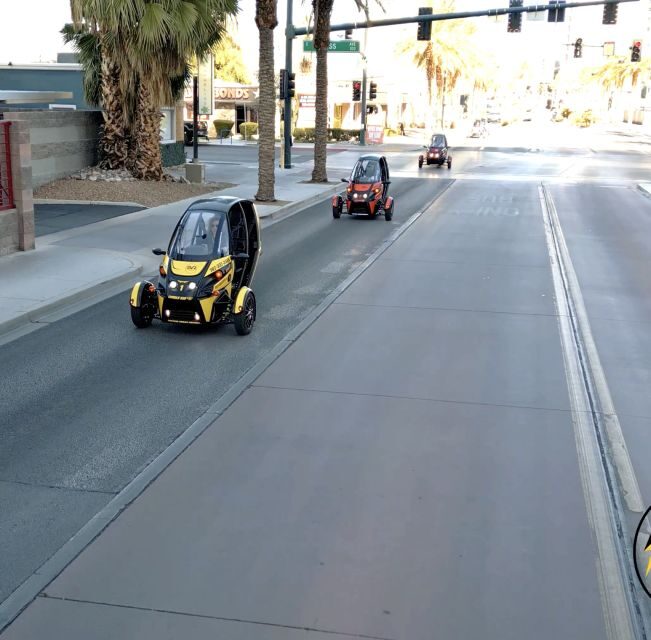 Las Vegas: Self-Drive Strip Tour in an Electric EVR car - The Experience for Different Types of Travelers