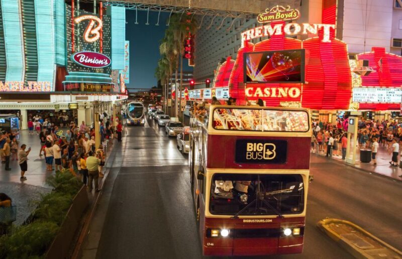 Las Vegas: Sightseeing Night Tour by Open-top Bus - The Value of the Tour