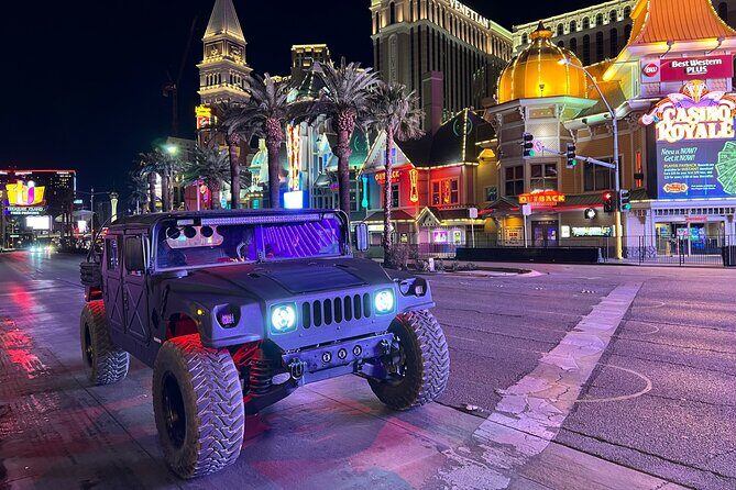Las Vegas Strip Adventure: Sightseeing Tour in a Military Hummer - Key Points