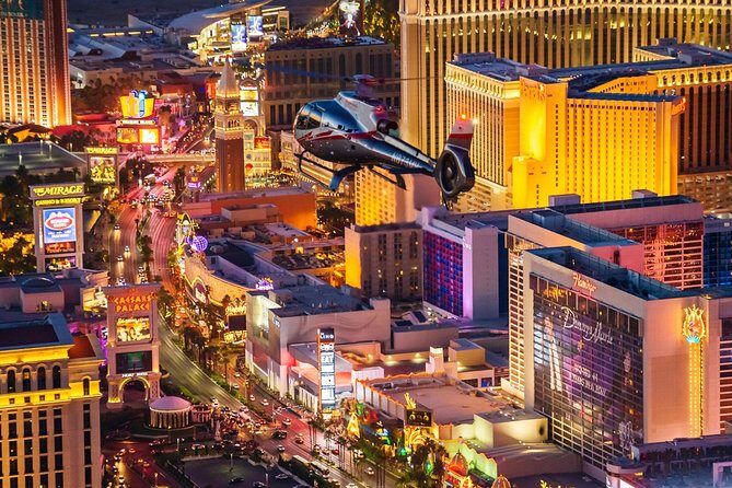 Las Vegas Strip Helicopter Night Flight with Optional Transport - The Experience: What It’s Like